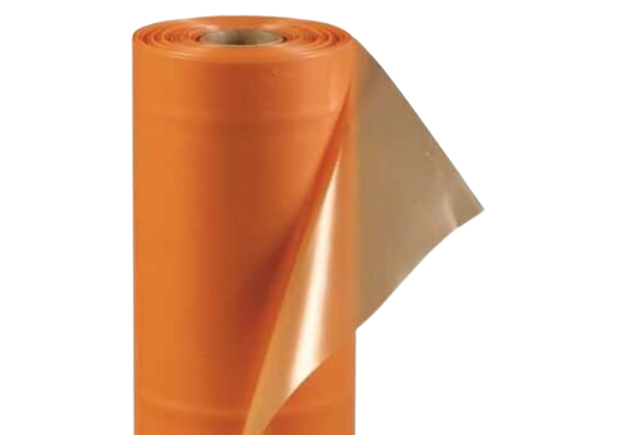 Пленка полиэтиленовая ПНД оранжевая 1,5м х 100м.п. 1