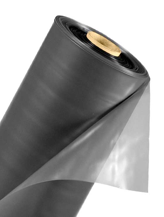 картинка Пленка полиэтиленовая техническая черная рукав 1,5м х 80мкм от магазина Одежда+