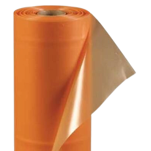 Пленка полиэтиленовая ПВД оранжевая 1,5м х 100м.п.
